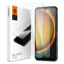 Spigen GLAS.TR SLIM tempered glass screen protectors for Samsung Galaxy Xcover 7 | Samsung Galaxy Xcover 7 Pro, clear, 2-pack
