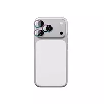 AmazingThing Lens Glass for iPhone 17 Pro | Pro Max with Rainbow Aluminum Frame