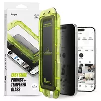 Ringke Easy Slide 2-Pack Privacy Glass Screen Protector for iPhone 17 - Black