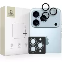 Tech-Protect CAMRING FIT+ Camera Cover for IPHONE 14 PRO | MAX | 15 PRO | MAX | 16 PRO | MAX | 17 PRO | MAX - Black