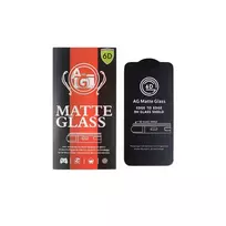 TFO Tempered glass 6D matte for iPhone 15 6.1" / 16 6.1" with black frame