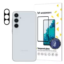 Wozinsky 9H tempered glass for full camera coverage on Samsung Galaxy A35