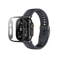 AmazingThing Radix Glass Screen Protector with Case for Apple Watch Ultra 3 49mm - Black