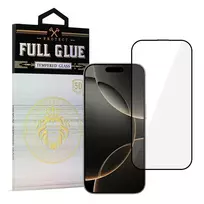 Toptel Tempered Glass HARD Full Glue 5D for IPHONE 16 PRO/17 Black