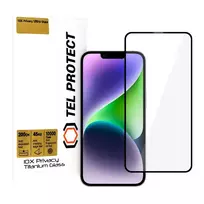 TEL PROTECT Tempered glass 10X Privacy Titanium for iPhone 14 (screen protector)