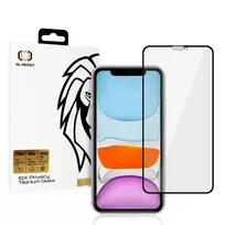 TEL PROTECT Tempered glass 10X Privacy Titanium for iPhone 11/XR