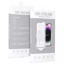 Toptel Full Glue Tempered Glass Easy-Stick Box for IPHONE 16 PRO/17 Black