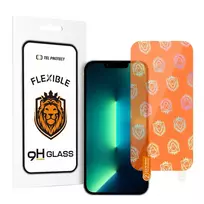 TEL PROTECT Best Flexible Hybrid Tempered Glass for IPHONE 13/13 Pro/14/16 Plus