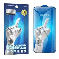 Borofone 10-Piece Diamond Armor Full Screen HD Tempered Glass Screen Protector for iPhone 15 Plus/16 Plus