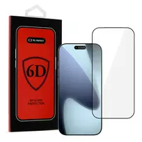 Toptel Tel Protect Full Glue 6D Tempered Glass for IPHONE 17 PRO Black