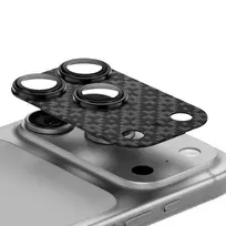 Benks Tempered Glass Armor Warrior Lens (BF69) for iPhone 17 Pro ArmorGrid, black (camera island)
