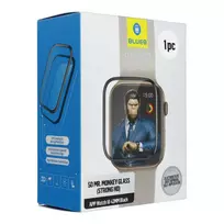 BlueO 5D Mr. Monkey Glass - for Apple Watch Series 10/11 42MM black (Strong HD)
