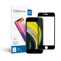 Blue Star Tempered glass screen protector for iPhone 6 / 6S (full adhesive) 5D black