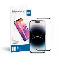 Blue Star Tempered glass screen protector for iPhone 14 PRO (full adhesive) 5D black