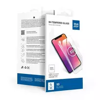 Blue Star Tempered glass screen protector for iPhone 15 PRO MAX (full adhesive) 5D black