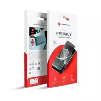 Forcell Tempered glass screen protector for iPhone X / XS / 11 Pro. Privacy glass, black