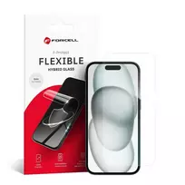 Forcell Flexible Nano Glass tempered glass for iPhone 15