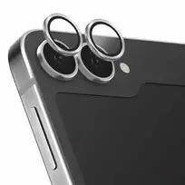 uniq Optix Aluminum Tempered Glass Lens Protector with Applicator for Samsung Galaxy Z Flip 6 - White