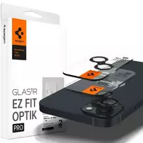 Spigen OPTIX.TR "EZ FIT" Camera Protector 2-Pack iPhone 14|14 Plus Black Cover