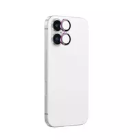 AmazingThing AR Aluminum 2-Lens Glass Phone Case for iPhone 16, iPhone 16 Plus - Pink