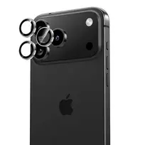 OEM Benks Tempered Glass Lens Protector for iPhone 17 Pro | 17 Pro Max (3-piece lens set), black