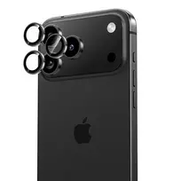 OEM Benks Tempered Glass DR Sapphire Lens Protector for iPhone 17 Pro | 17 Pro Max (3-piece lens protector), black