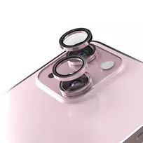 Etteri iPhone 15 / 15 Plus pink camera lens protector