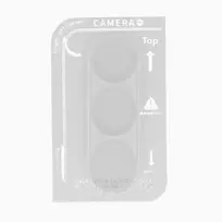 Toptel Tempered Glass HARD for camera (lens) for Samsung Galaxy S23 Plus (island)