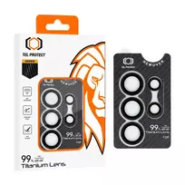 TEL PROTECT Tempered glass, titanium lens, 99% AR coating, Aramid Series camera lens protector for Samsung Galaxy S25 Ultra (5-piece lens pack)
