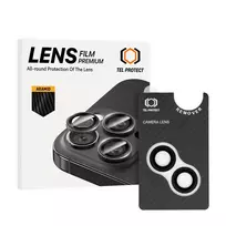 TEL PROTECT Tempered glass 3D lens, Aramid Series camera protector for iPhone 13/13 Mini (lens, 2 pieces)