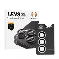 TEL PROTECT Tempered glass 3D lens, Aramid Series camera protector for Samsung Galaxy S25 Plus (lens, 3 pieces)