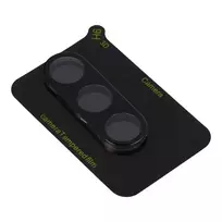 OEM 5D Full Glue Camera Tempered Glass - for Samsung Galaxy S25, Black