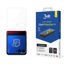 3MK Motorola Razr 40 Ultra (front) - Silver Protection+ screen protector