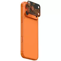 Skinarma Sonix Full Aluminum Camera Lens Glass for iPhone 17 Pro Max, orange