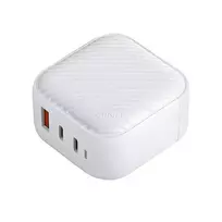uniq Verge Pro travel charger | 66W | GaN | USB-C | white