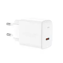 Acefast A21 travel charger | 30W | GaN, PD, QC3.0 | USB-C | white