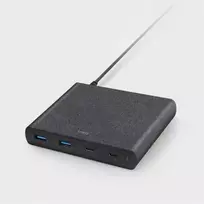 uniq Order travel charger | 90W | QC3.0, PD3.0 | USB-A, USB-C | black