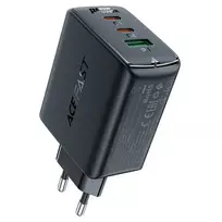 Acefast A41 travel charger | 65W | GaN | USB-C, USB-A | black