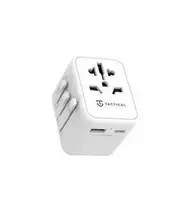 Tactical 637AV travel charger | universal adapter EU/UK