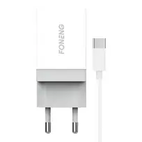 Foneng K210 charger | 10.5W | USB-C | with USB-A to USB-C cable included | white