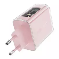 Acefast A45 travel charger | 65W | PD | USB-C, USB-A | pink