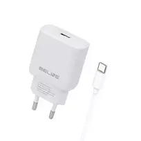 Beline 30W GaN charger | USB-C | White | Includes USB-C to USB-C cable