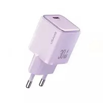 USAMS X-ron Series CC186TC03 travel charger | 30W | PD3.0 | USB-C | purple