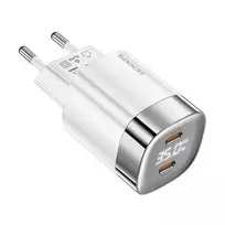 Toocki Travel charger | 35W | GaN | USB-C | white