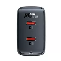 Acefast A49 travel charger | 35W | GaN, PD | USB-C | black