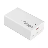 AKYGA AK-CH-25 travel charger | 140W | PD, GaN | USB-C, USB-A | white