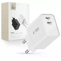 Tech-Protect C35W travel charger | 35W | PD | USB-C | white