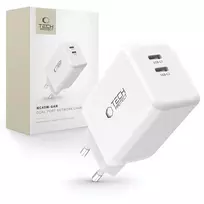Tech-Protect NC45W travel charger | 45W | GaN, PD | USB-C | white