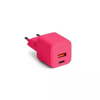 Colorum CLS30-AC-02 travel charger | 30W | PD | USB-A, USB-C | xmagenta