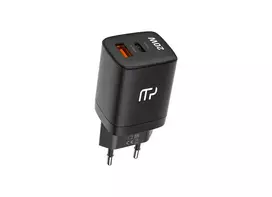 MyPhone SWIFTCHARGE Duo travel charger | 20W | PD | USB-C, USB-A | black